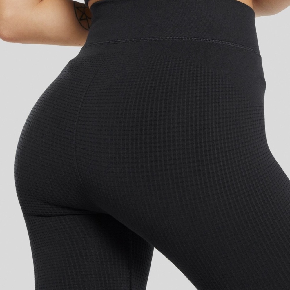 Gymshark Black Waffle Leggings
